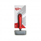 Natura Kedi Köpek İnce Uç Toplu Metal Çer. Fırça MK9502 Medium - 1