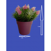 Yapay Çiçek Kozalaklı Boyutları 6 cm X 13 cm - 1