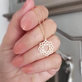 Vaoov 925 Ayar Gümüş Taç Çakra Kolye thumbnail 3