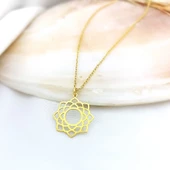 Vaoov 925 Ayar Gümüş Taç Çakra Kolye thumbnail 8