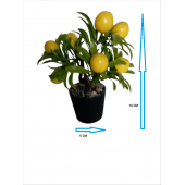 Yapay Çiçek Meyveli Boyutları 5 cm X16 cm - 1