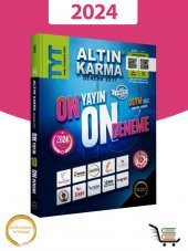 Altın Karma 2024 Tyt 10+1 Karma Deneme - 2