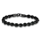 Gümüş Kazaziye Örgü Bileklik  SL2144 thumbnail 6