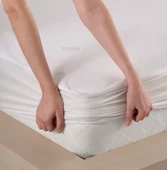 Nan Micro Fitted Full Kenar Su Sıvı Geçirmez Yatak Koruyucu Alez Çarşaf I Tek & Çift Kişilik - 3