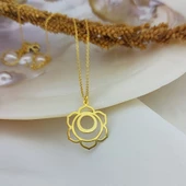 Vaoov 925 Ayar Gümüş Sakral Çakra Kolye thumbnail 6