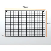 DEKORATİF TEL PANO METAL FOTOĞRAFLIK ÇOK AMAÇLI DUVAR ÇERÇEVESİ - 6