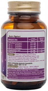 Yurdavit Hydrolyzed Collagen Type 1-2-3 3x50 Tablet Hyaluronic Acid Vitamin C Hidrolize Kolajen - 3