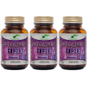 Yurdavit Hidrolize Kolajen Tip 1-2-3 3x50 Tablet Hyaluronik Asit C Vitamini Hydrolyzed Collagen - 1