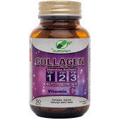 Yurdavit Hidrolize Kolajen Tip 1-2-3 3x50 Tablet Hyaluronik Asit C Vitamini Hydrolyzed Collagen - 2