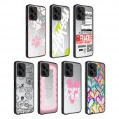Xiaomi Redmi Note 12 5G Kılıf Aynalı Desenli Kamera Korumalı Parlak Mirror Kapak - 3