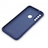 Xiaomi Redmi Note 8 Kılıf Mara İçi Kadife Dışı Mat Lansman Kapak thumbnail 4