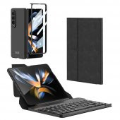 Samsung Galaxy Z Fold 4 Kılıf Standlı Bluetooth Klavyeli Zore Kıpta Keyboard Set Kılıf - 1