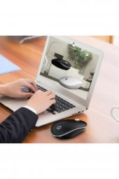 HP S1500BK 2.4ghz 1600dpi Kablosuz Sessiz Mouse Siyah - 2