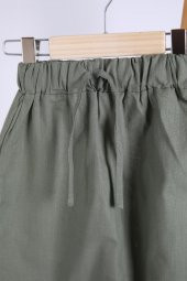 Babyhola Pamuk Bluz Keten Pantolon Kız Çocuk Salaş Takım 1112 - 4