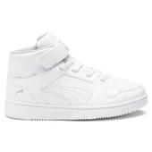 Puma Rebound Layup Sl V Ps Çocuk Beyaz Sneaker Ayakkabı 37048802 - 1