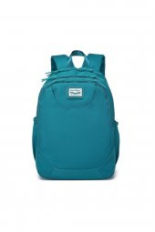 Bagacar Smart Bag 3199 Okul ve Günlük Laptop Bölmeli Sırt Çantası Petrol - 5