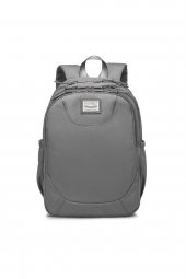 Bagacar Smart Bag 3199 Okul ve Günlük Laptop Bölmeli Sırt Çantası Vizon - 5