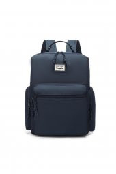 Bagacar Smart Bag 3124 Okul ve Günlük Laptop Bölmeli Sırt Çantasız Lacivert - 7