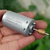 DC 12V Mini CY395 Yüksek Hızlı Torklu Model Araç Tekne Motoru - 3
