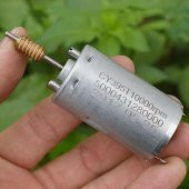 DC 12V Mini CY395 Yüksek Hızlı Torklu Model Araç Tekne Motoru - 7