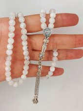 Ay Taşı 99luk Tesbih 6mm thumbnail 1