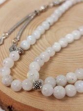 Ay Taşı 99luk Tesbih 6mm thumbnail 4