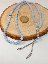 Akuamarin Taşı 99luk Tesbih 6mm thumbnail 2