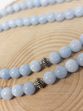 Akuamarin Taşı 99luk Tesbih 6mm thumbnail 3