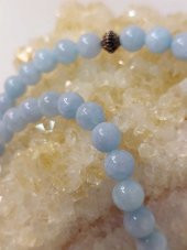 Akuamarin Taşı 99luk Tesbih 6mm thumbnail 5