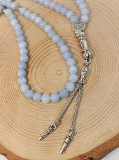 Akuamarin Taşı 99luk Tesbih 6mm thumbnail 6