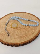 Akuamarin Taşı Tesbih 6mm thumbnail 2