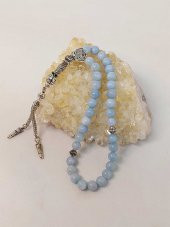 Akuamarin Taşı Tesbih 6mm thumbnail 4