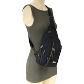 Seventeen Tek Omuz Askılı Polyester Sırt - Göğüs Çantası - Body Bag 3473 - 2