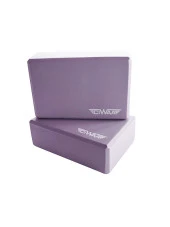 Ciwaa Çiftli Yoga Blok - 2 Adet Yoga Block - Eva Yoga Bloğu Seti Lila - 1
