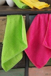 Mikrofiber Cam Temizleme Bezi 10lu Set 35x35cm - 4