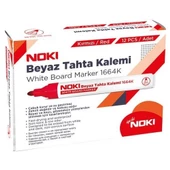 Noki Doldurulabilir Beyaz Tahta Kalemi Kırmızı 12 Adet - 1