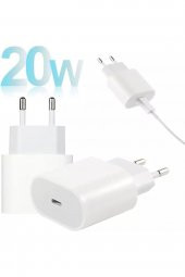 Apple Iphone 13 Pro Max Uyumlu 20w Type-c To Lightning Şarj Aleti Seti (LOGOLU ÜRÜN) - 5