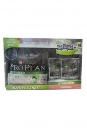 Proplan Kısırlaştırılmış Somon Yetişkin Kedi Maması 1,5 Kg + Hediye Paketli (3X85 Gr PP Pouch) - 1