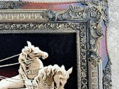 Olimpiyatlarda Yarışan Romalı Güzel Kadın Temalı Halı Tablo 95x75cm (Hafif Kusurlu) - 6
