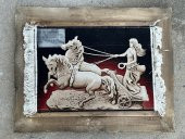 Olimpiyatlarda Yarışan Romalı Güzel Kadın Temalı Halı Tablo 95x75cm (Hafif Kusurlu) - 9