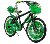 Sarissa Spinne 20 Jant 7 ve 10 Yaş Çocuk Bisikleti Yeni Sezon Full Aksesuarlı Yeşil thumbnail 2