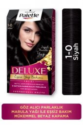 Palette Deluxe Kit Saç Boyası-1.0-siyah - 1