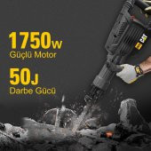 CAT DX29 1750Watt 50 Joule Profesyonel 30MM HEX Kırıcı - 10