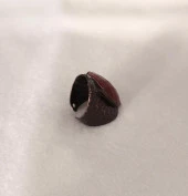 Yüzük Doğal Drusy Taş Çelik Ayarlanabilir Kadın Erkek Yüzük Takı Aksesuar - 4