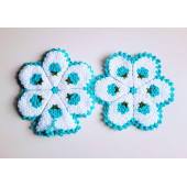 Banyo Lifi Yün El Örmesi 2'li Ceyizlik Seti - 1