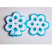 Banyo Lifi Yün El Örmesi 2'li Ceyizlik Seti - 2