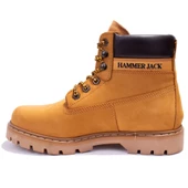 Hammer Jack 10216600 Sarı Ortopedik Günlük Unisex Deri Bot - 3