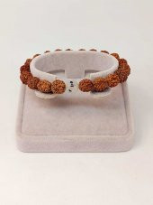 Beril Taşlı Rudraksha Tohum Unisex Bileklik 8mm thumbnail 2