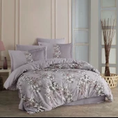 Hobby Çift Kişilik Ranforce Nevresim Takımı Elvira Gri - 1