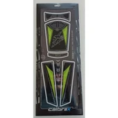 Calibrex Yamaha Xmax 13 Parça Tank Pad Seti Calibrex - Siyah - Yeşil - 1